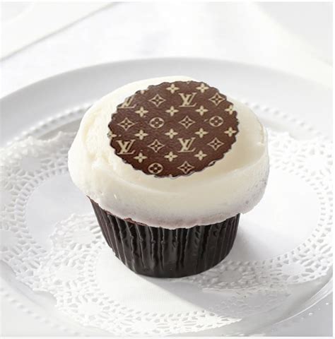 lv cupcake toppers